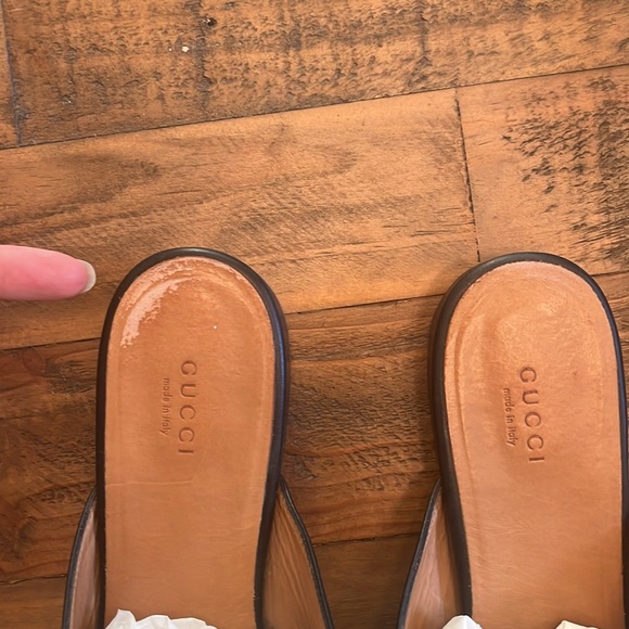 Gucci Princetown Slipper backless leather loafers - black size 41.5 (US 10) - Picture 3 of 13